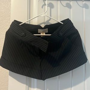 Guess pin stripe dress shorts